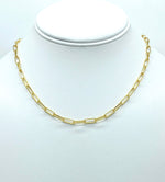 Medium box chain necklace